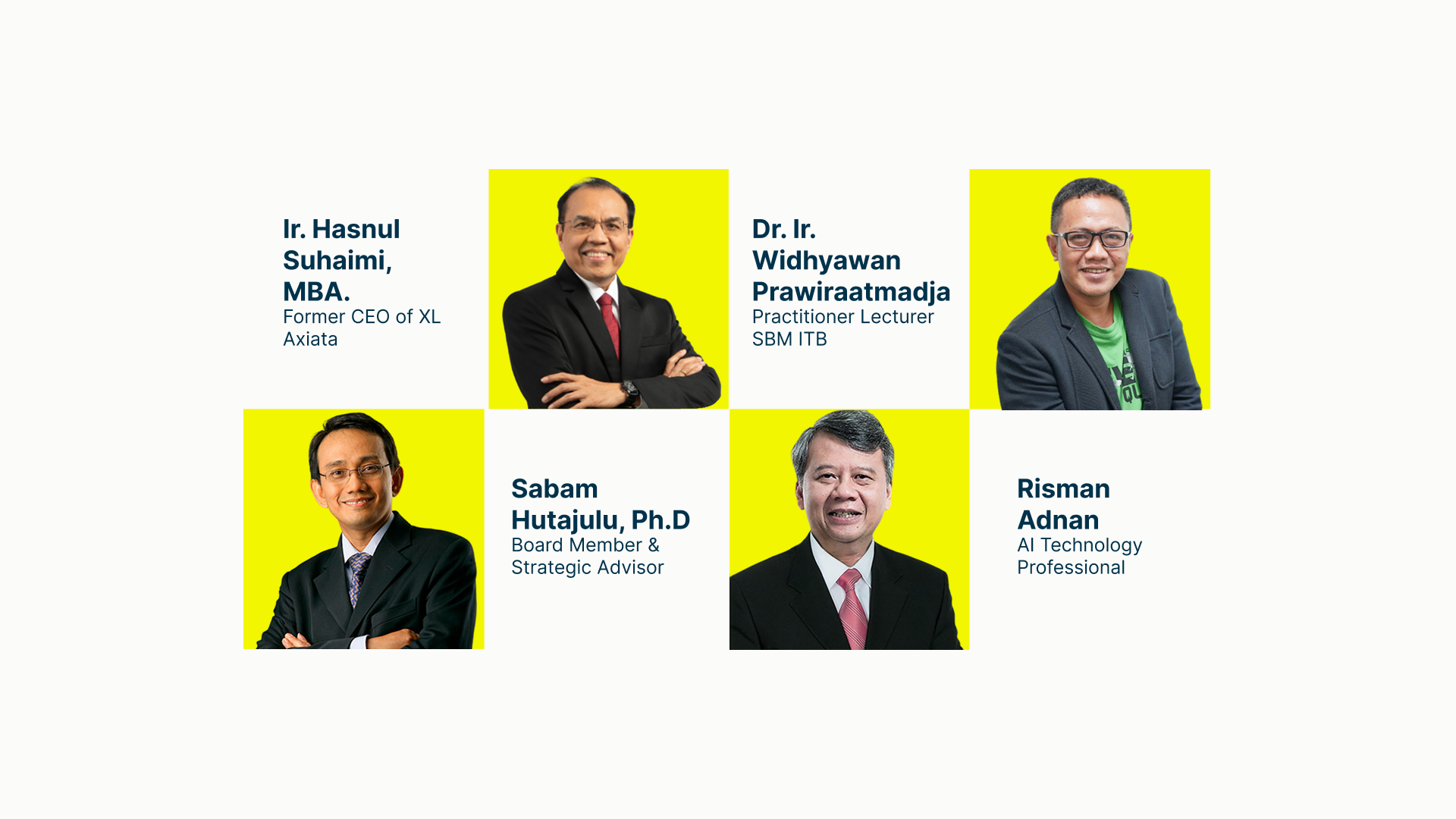 Pembicara program Leading Through Uncertainty in This Economy